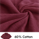 Burgundy (5-Pack) 4 10-Pack School Uniform Tagless Polo Tshirt for Little Boys & Big Boys